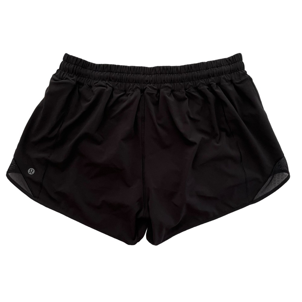 Lululemon hotty hot shorts ISize 12 Black